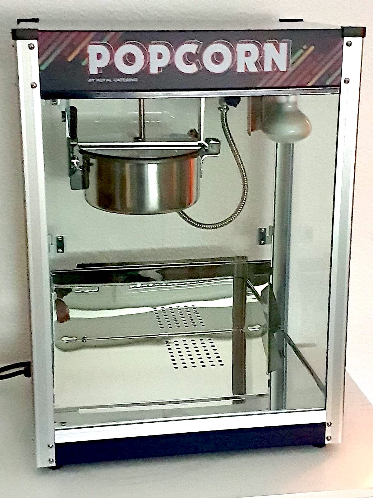 2 Bild Popcornmaschine